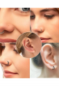 Double Thin Hoop Piercing Earring EPH264