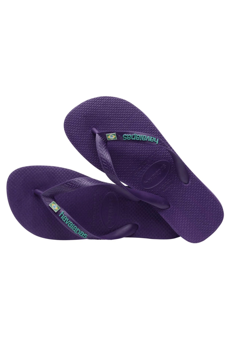 Havaianas Brasil Layers Flip Flops New Purple FHP461