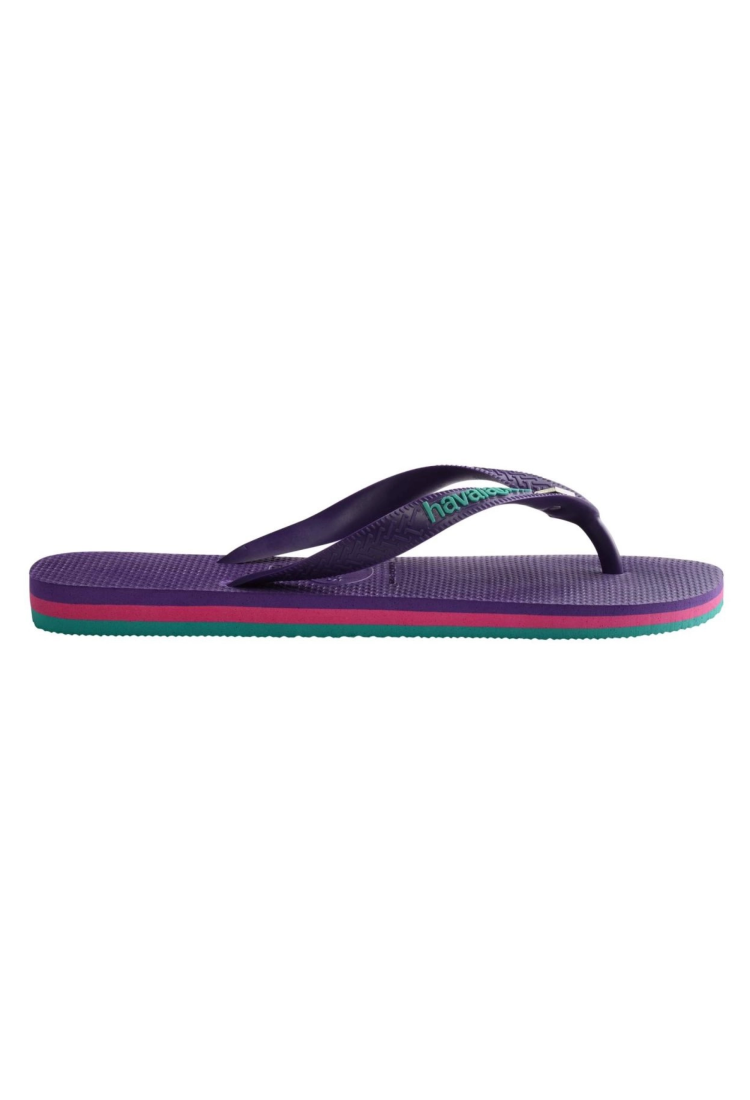 Havaianas Brasil Layers Flip Flops New Purple FHP461