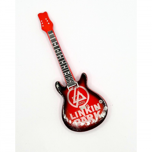 Linkin Park LKR986 Guitar Keychain / Magnet