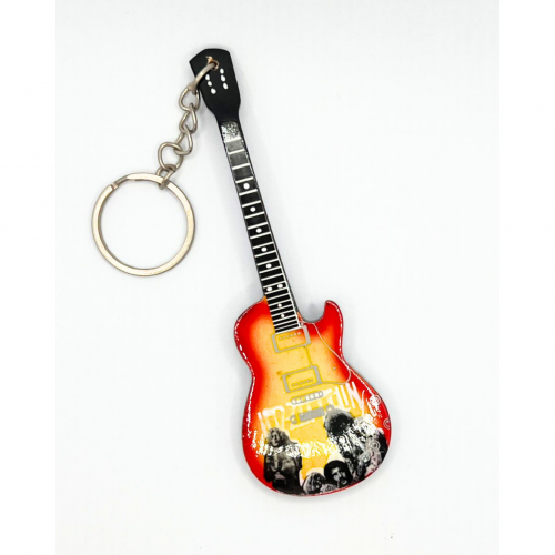 Led Zeppelin LKR996 Guitar Keychain / Magnet