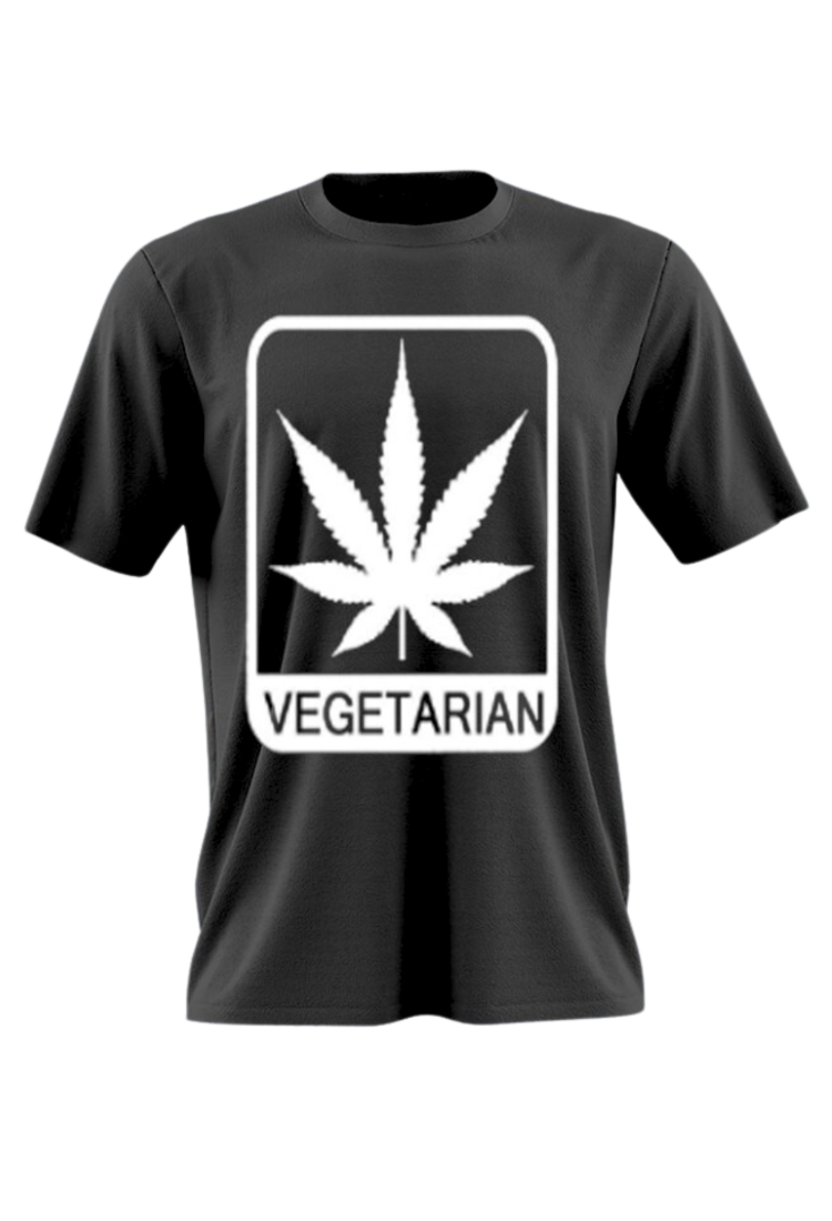 Men's Shirt Vegetarian Marijuana MB101