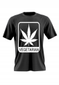 Men's Shirt Vegetarian Marijuana MB101