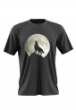 Men's Wolf With Moon T-Shirt MB669
