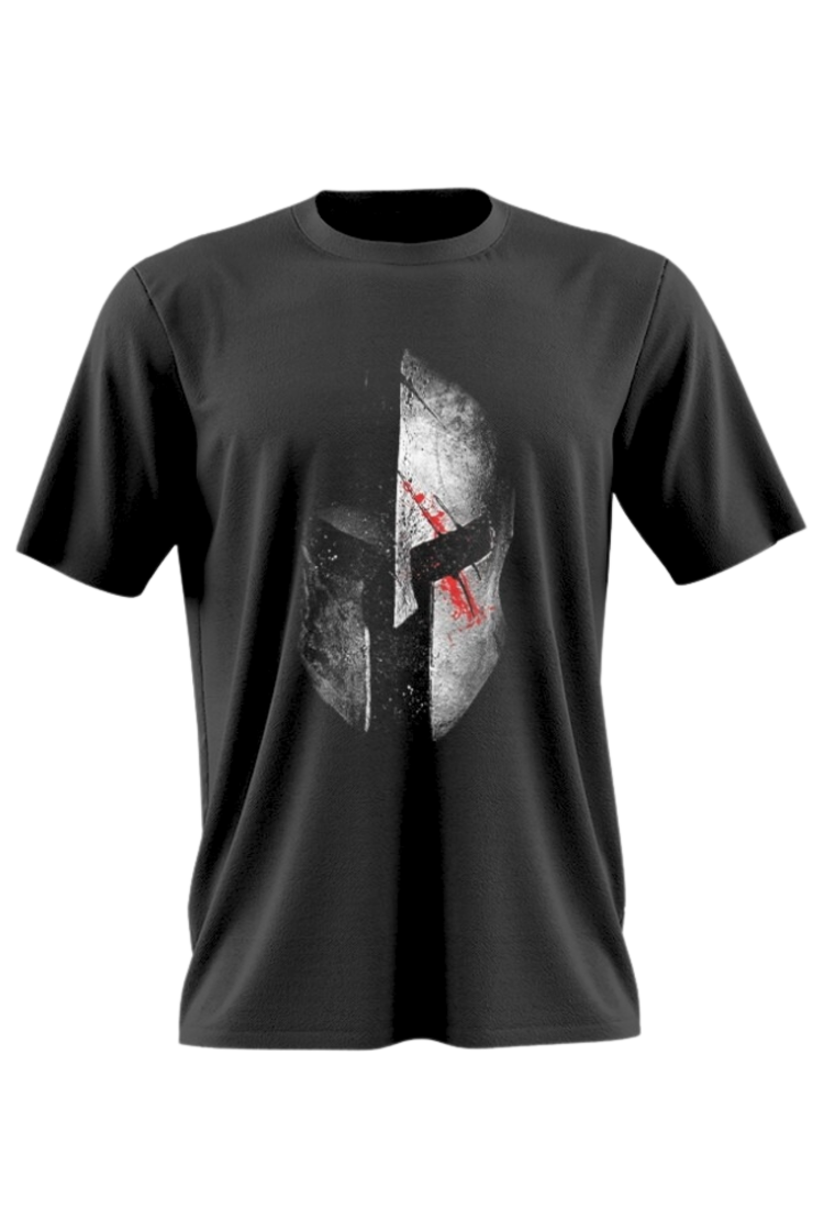 Men's Spartan Helmet Shirt MB676