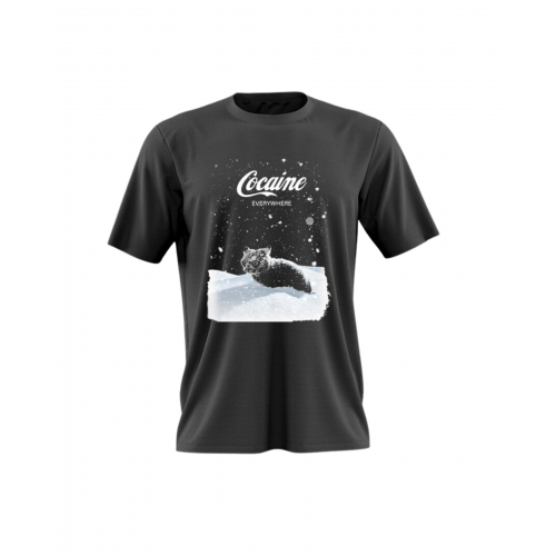 Cocaine Cat MB685 Men's T-Shirt