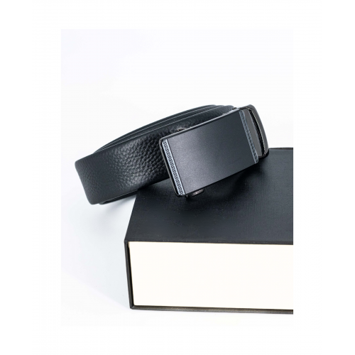 Men's Belt Automatic Buckle Metal With Meander Pattern 3 cm MBB778