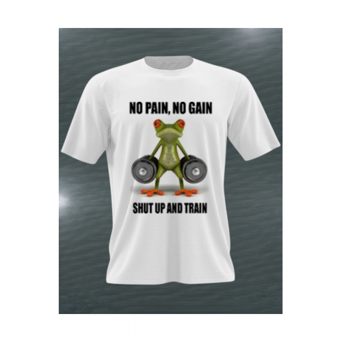 Αντρική Μπλούζα No Pain No Gain MC80