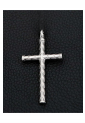 Men's Embossed Steel Cross MSC255