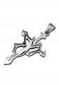 Sagittarius Zodiac Sign Cross Pendant MSC256
