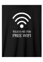 Ανδρική Μπλούζα Κοντομάνικη Touch me for FREE Wi-Fi MTW998