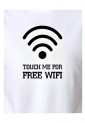Ανδρική Μπλούζα Κοντομάνικη Touch me for FREE Wi-Fi MTW998