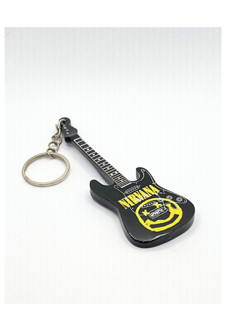 Guitar Keychain / Magnet Nirvana NKR988