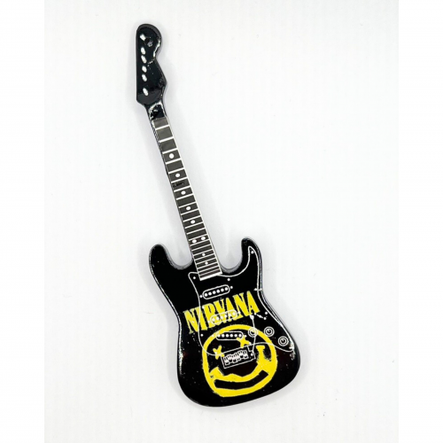 Guitar Keychain / Magnet Nirvana NKR988