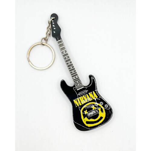 Guitar Keychain / Magnet Nirvana NKR988