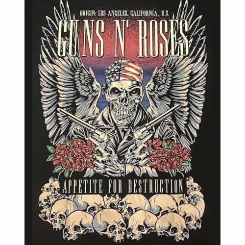 Guns N' Roses Men's T-Shirt NTS049-G	