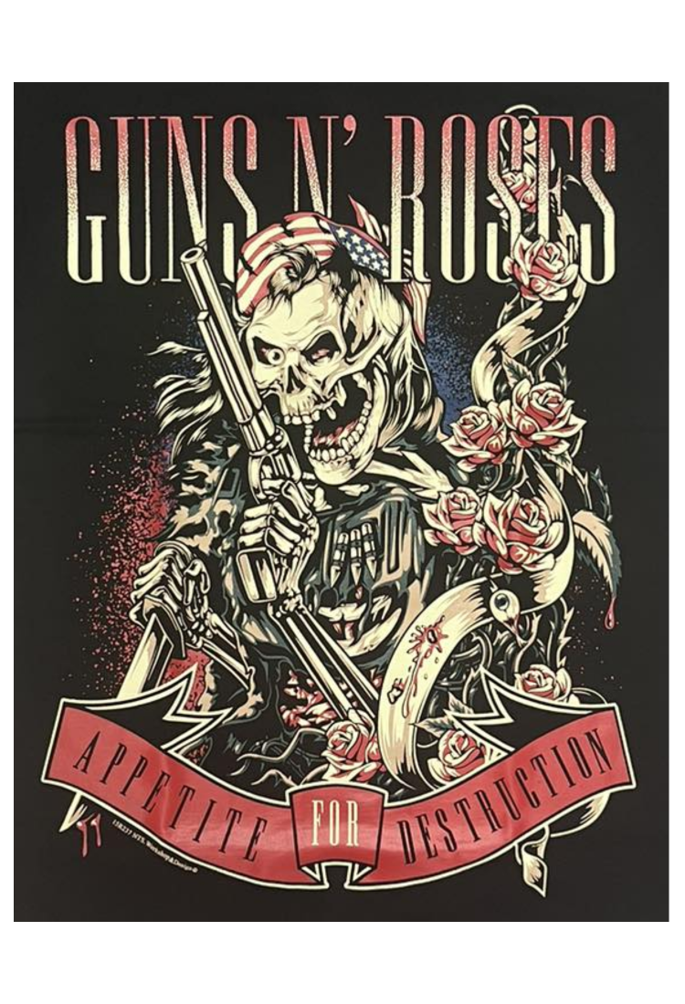 Guns N' Roses Men's T-Shirt NTS049-GR