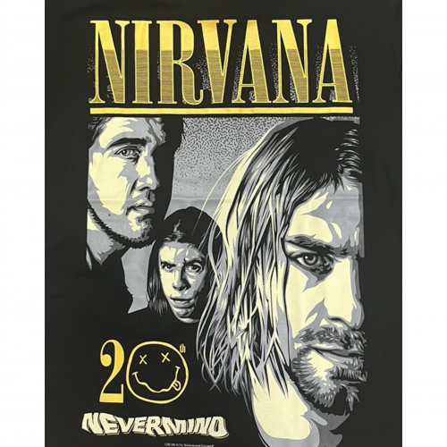 Nirvana Nevermind Men's T-Shirt NTS049-N	