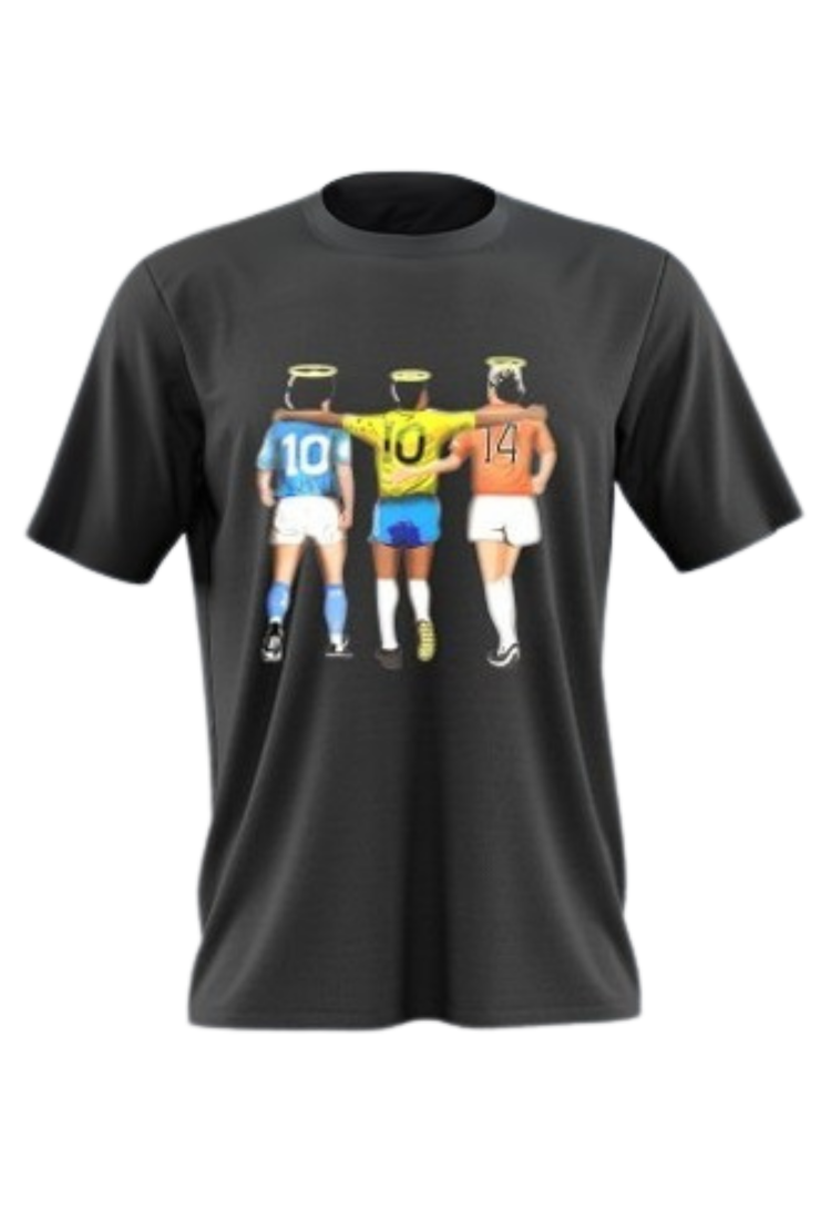 Men's T-Shirt Maradona - Pele - Johan Cruyff OB787