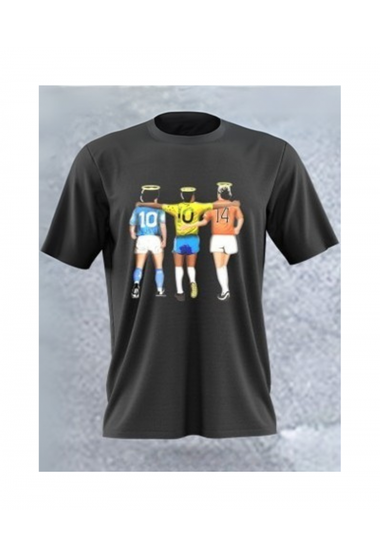 Men's T-Shirt Maradona - Pele - Johan Cruyff OB787