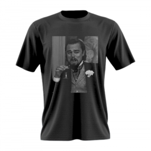 Men's T-shirt Dicaprio Laughing Meme OB789