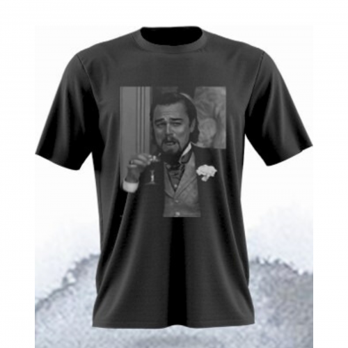 Men's T-shirt Dicaprio Laughing Meme OB789