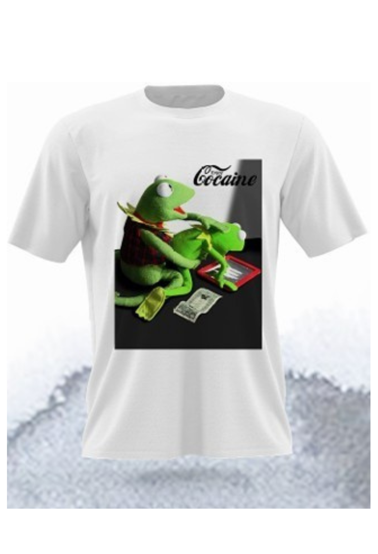 Men's T-shirt Kermit The Frog OC649 Men's T-shirt Kermit The Frog OC649