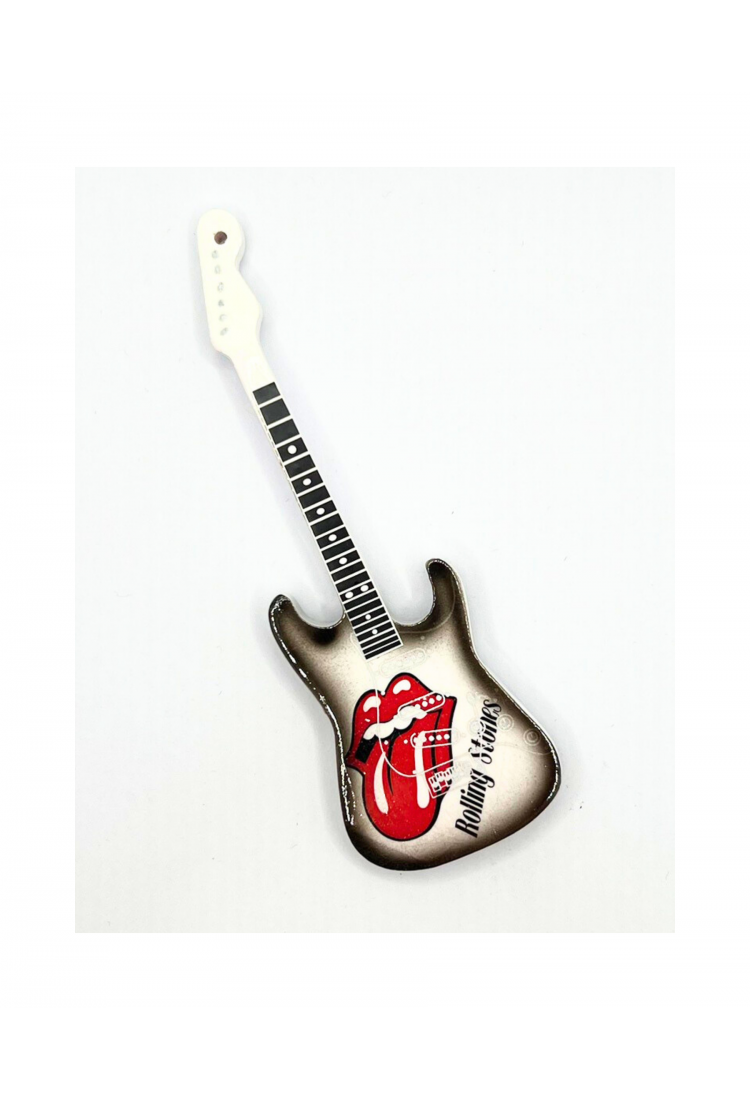 Guitar Magnet / Keychain The Rolling Stones RKR987