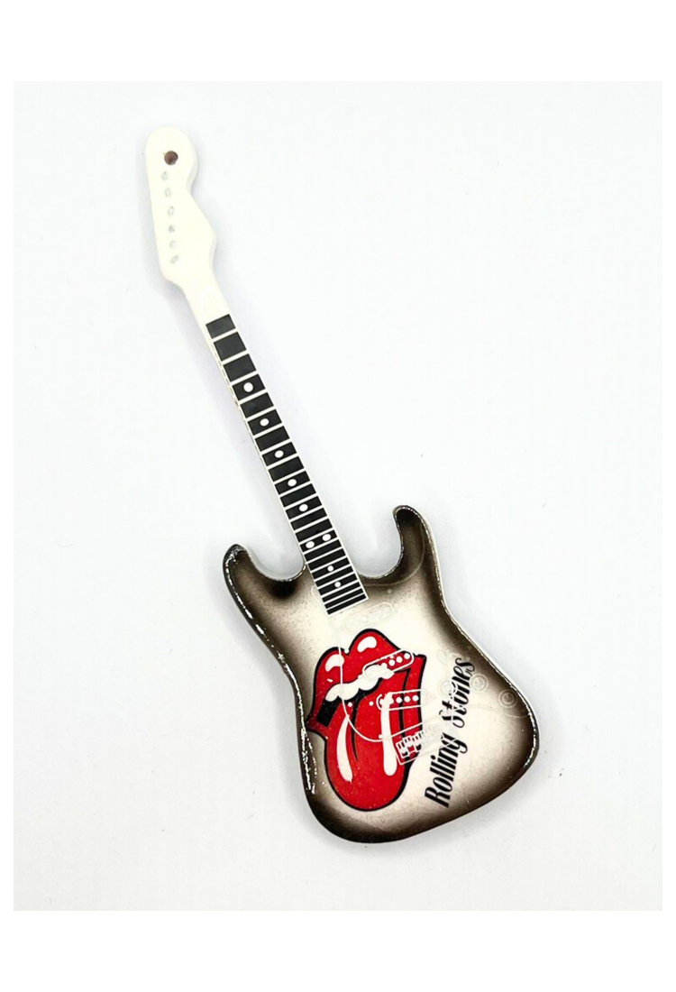 Guitar Magnet / Keychain The Rolling Stones RKR987