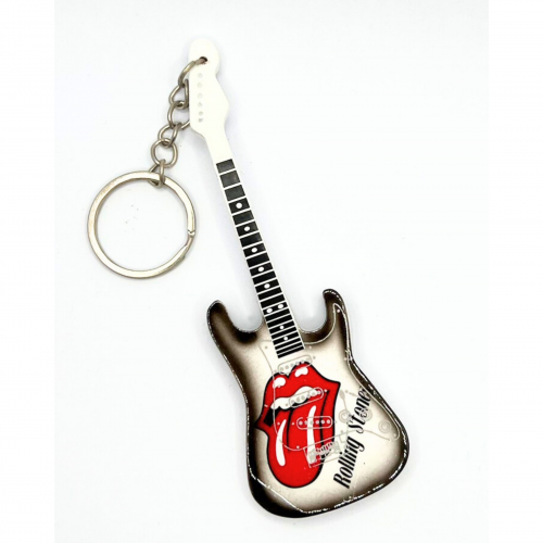 Guitar Magnet / Keychain The Rolling Stones RKR987