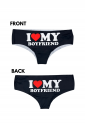 Women's Underwear Brazil I Love My Boyfriend TAI195