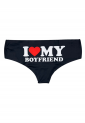 Women's Underwear Brazil I Love My Boyfriend TAI195