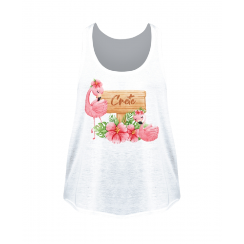 Children's Sleeveless Flamingo T-Shirt TDK051