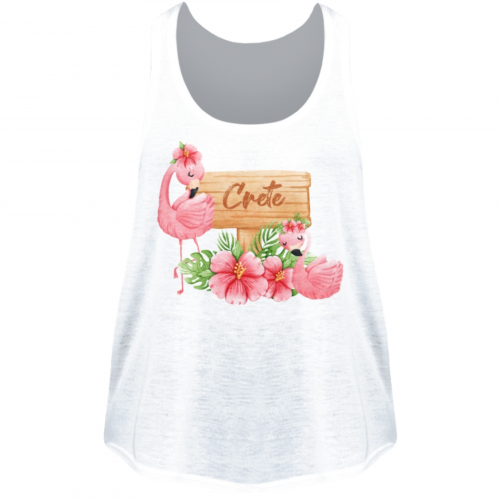 Children's Sleeveless Flamingo T-Shirt TDK051