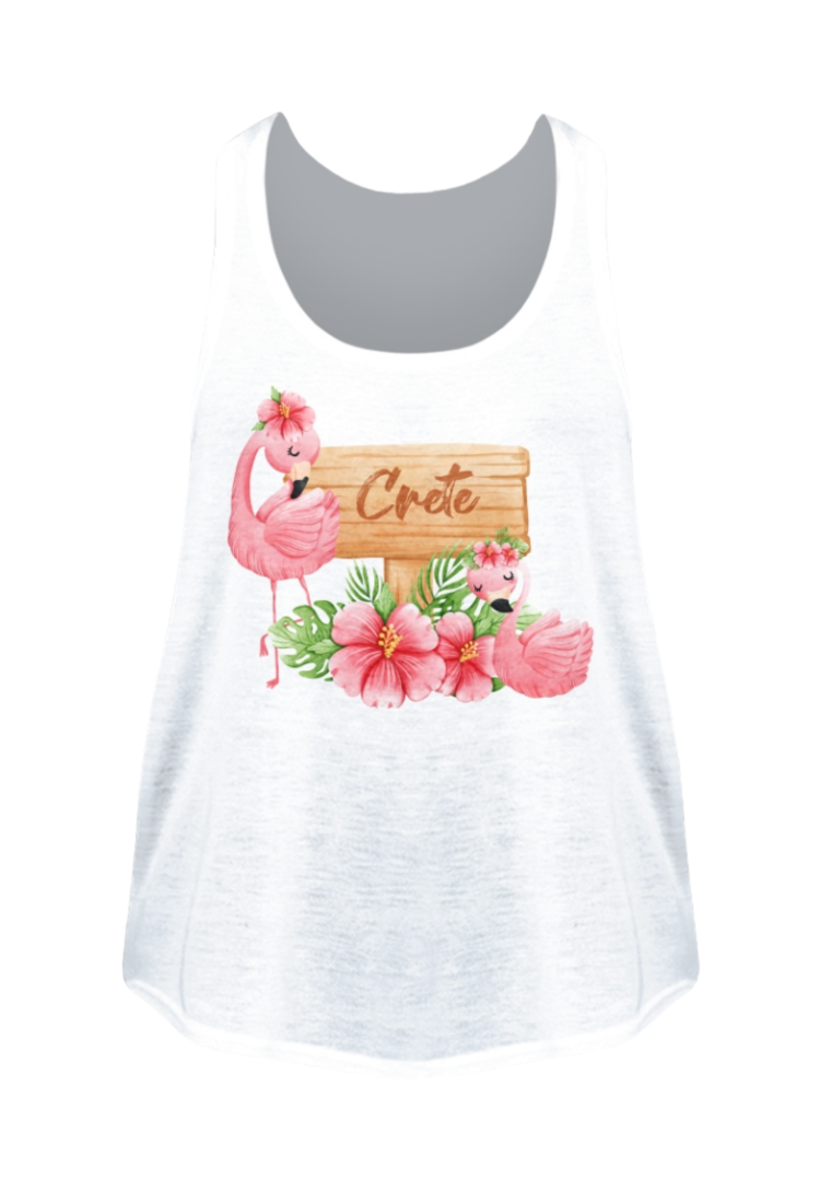 Children's Sleeveless Flamingo T-Shirt TDK051