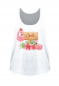 Children's Sleeveless Flamingo T-Shirt TDK051