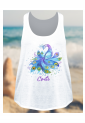 Children's Sleeveless Peacock T-Shirt TDK231