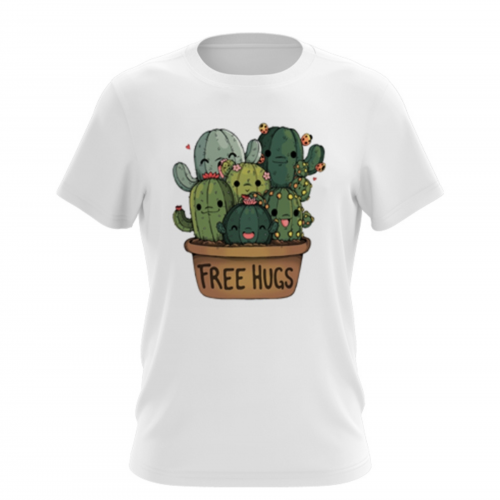 Παιδική Μπλούζα Cactus Free Hugs TKC011