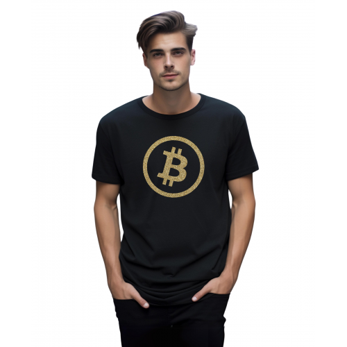 Ανδρική Μπλούζα Bitcoin Gold TMB813