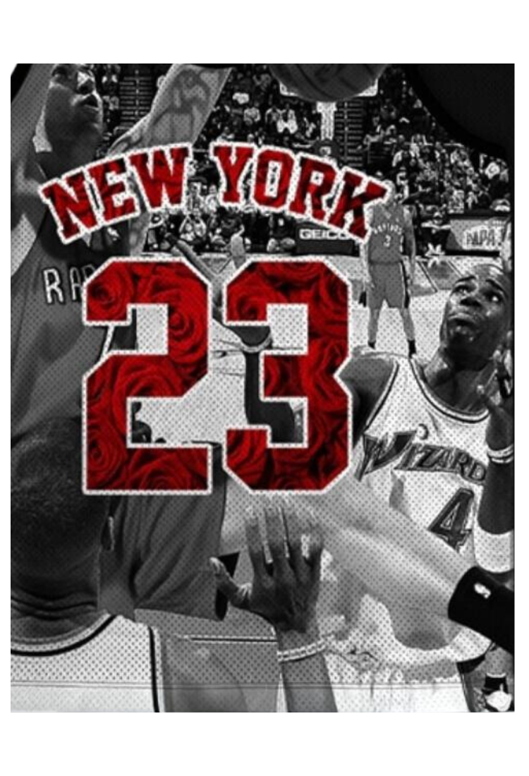 Men's Tank Top New York 23 Basketball TMT37