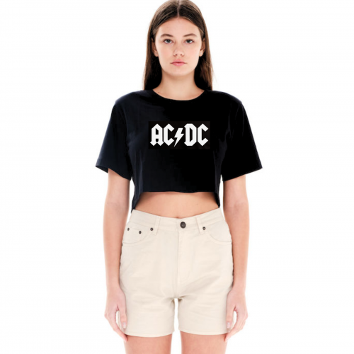 AC/DC Crop Top WCT020