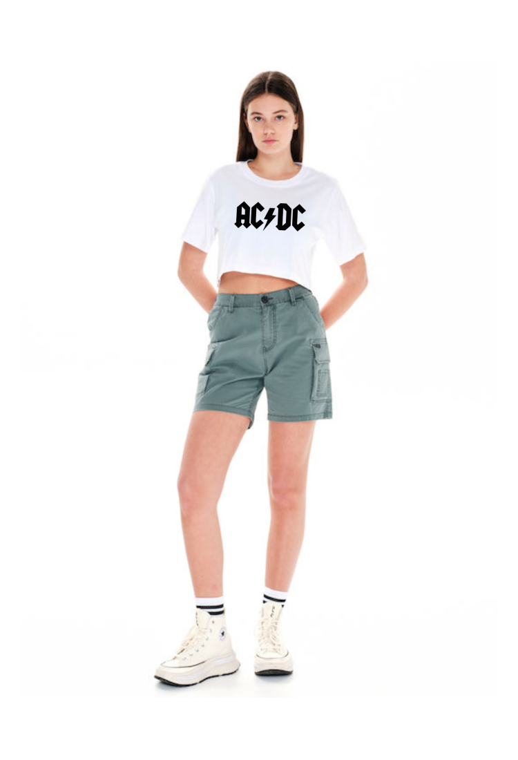 AC/DC Crop Top WCT020