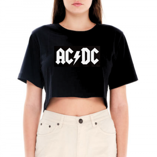 AC/DC Crop Top WCT020