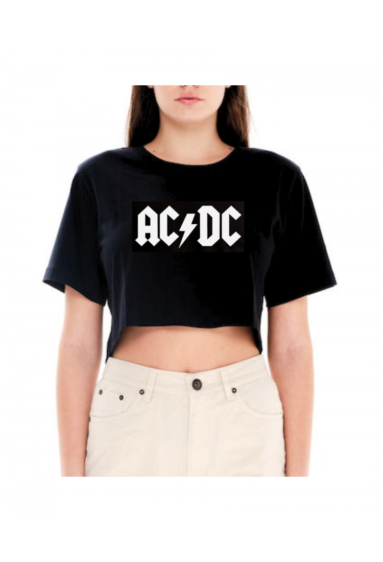 AC/DC Crop Top WCT020