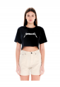 Metallica Crop Top WCT033