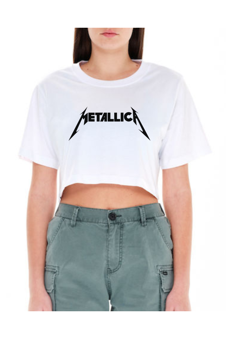 Metallica Crop Top WCT033