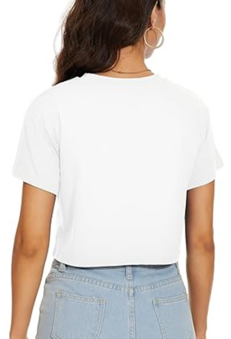 Women's Crop T-shirt Team Bride WCT201