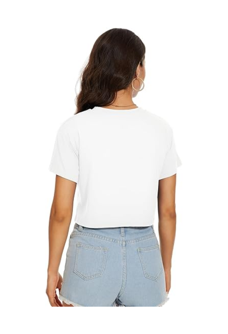 Women's Crop T-shirt Bride WCT202