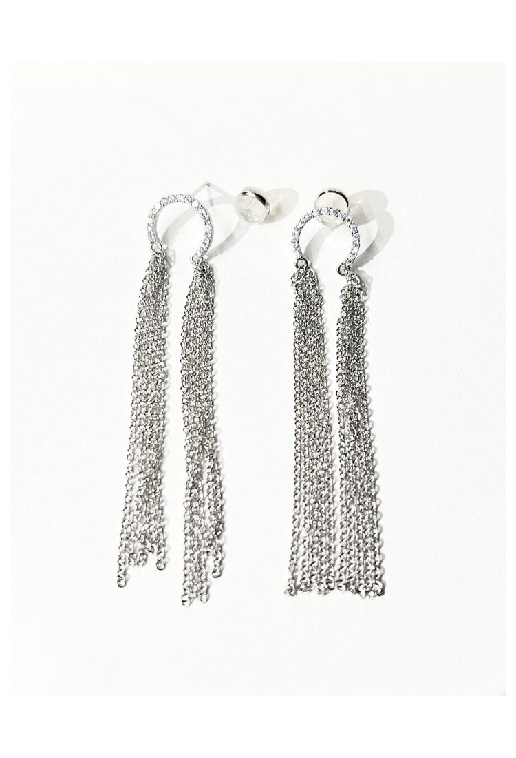 Long Stud Earrings WER315 
