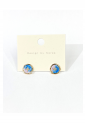 Handmade Enamel Earrings WER322